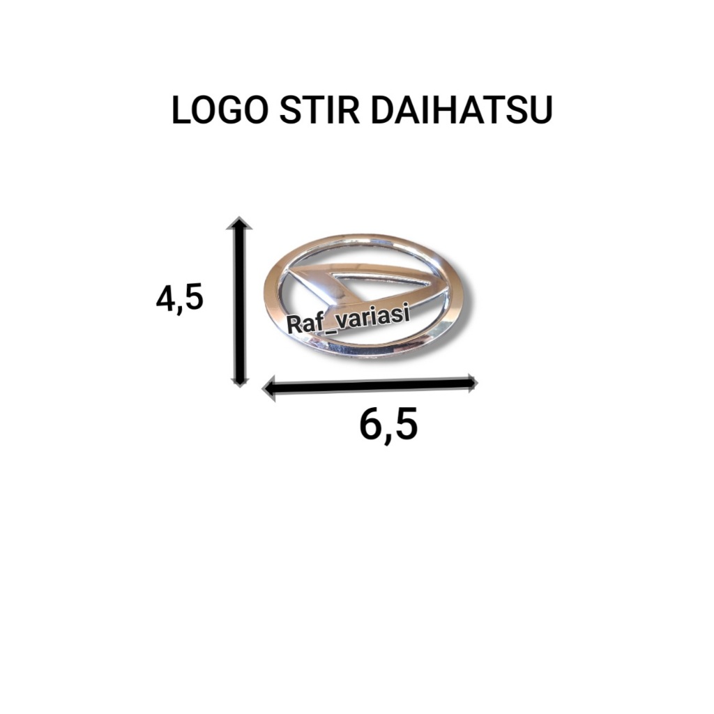 Emblem Logo stir daihatsu - Logo stir daihatsu xenia ayla sigra terios gran max luxio