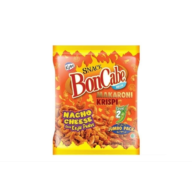 

Kobe Snack BonCabe Makaroni Krispi Nacho Cheese 130gr