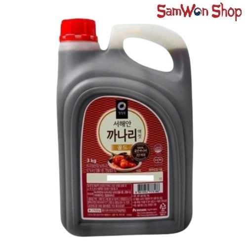 

CHUNG JUNG ONE CANARY FISH SAUCE 3 KG - KANARI AEXJOT KECAP IKAN KOREA 3KG