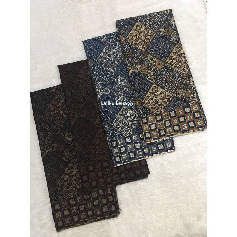 Kamen Batik Indigo Ori / Kamen Batik Indigo Tebal / Kamen Batik