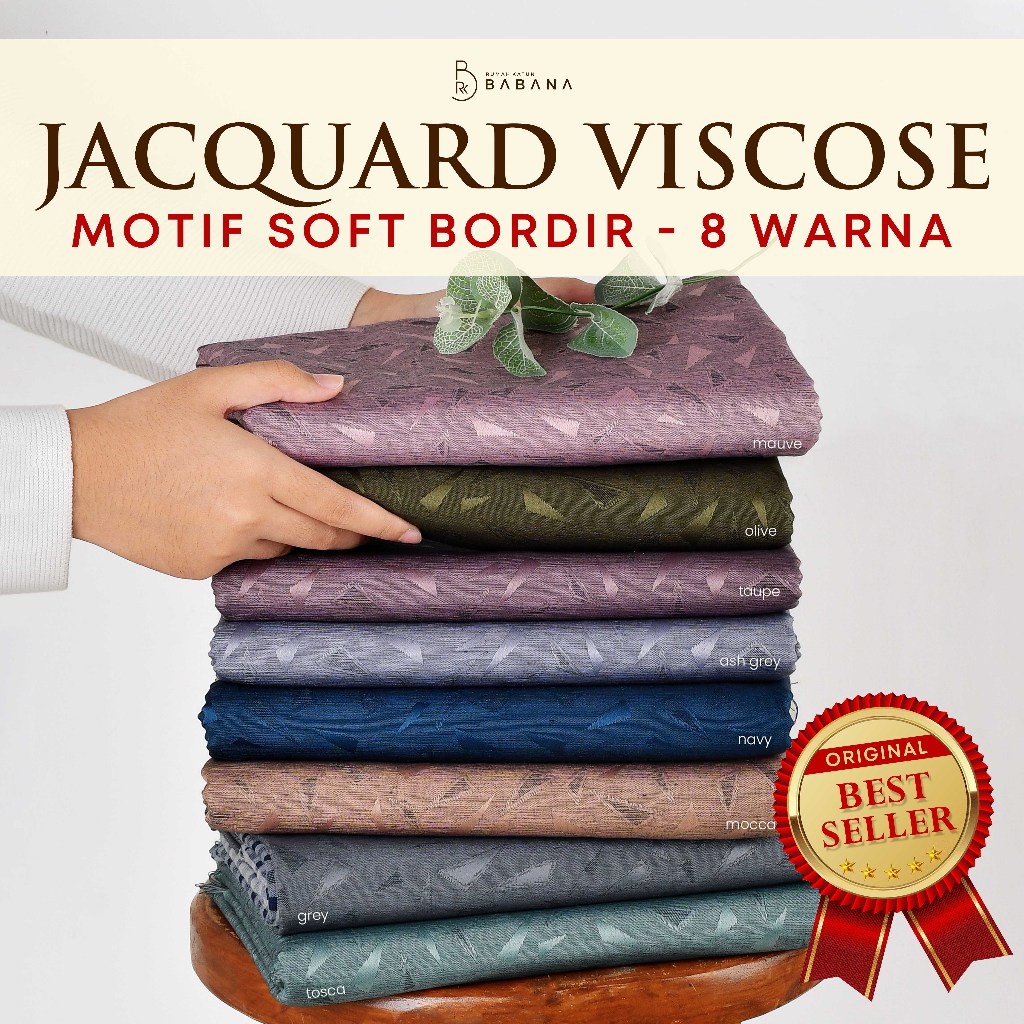 Babana Kain Baju Koko JACQUARD VISCOSE