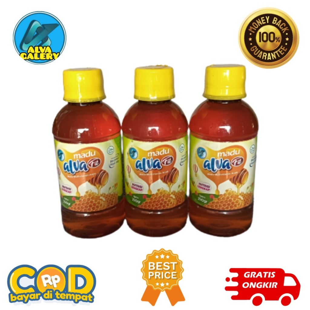 

Madu Alva Fit nafsu makan anak 290gr
