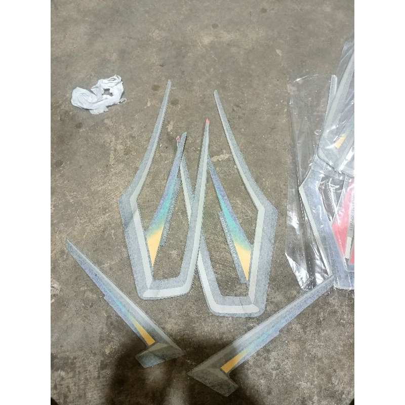 striping yamaha rx king 2001 original