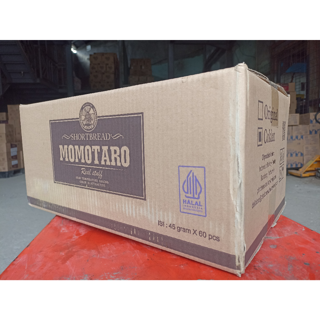 

Momotaro Coklat dus isi 60bks x45gr