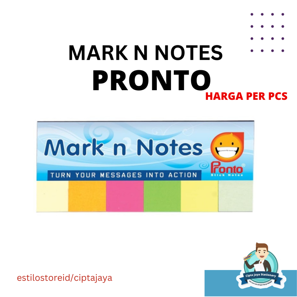 

PRONTO MARK N NOTES