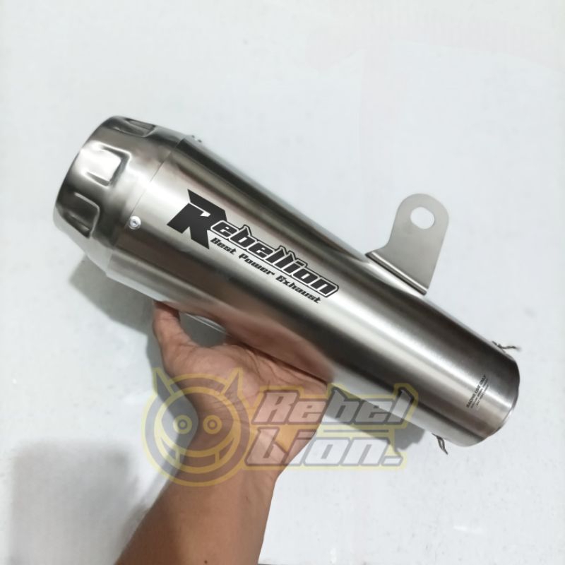 Silincer knalpot copy arrow original Rebellion type pro race silincer only