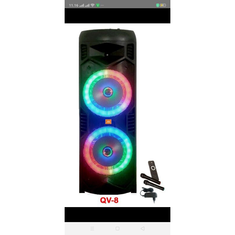 speaker portable wireless meeting JDL QV 8