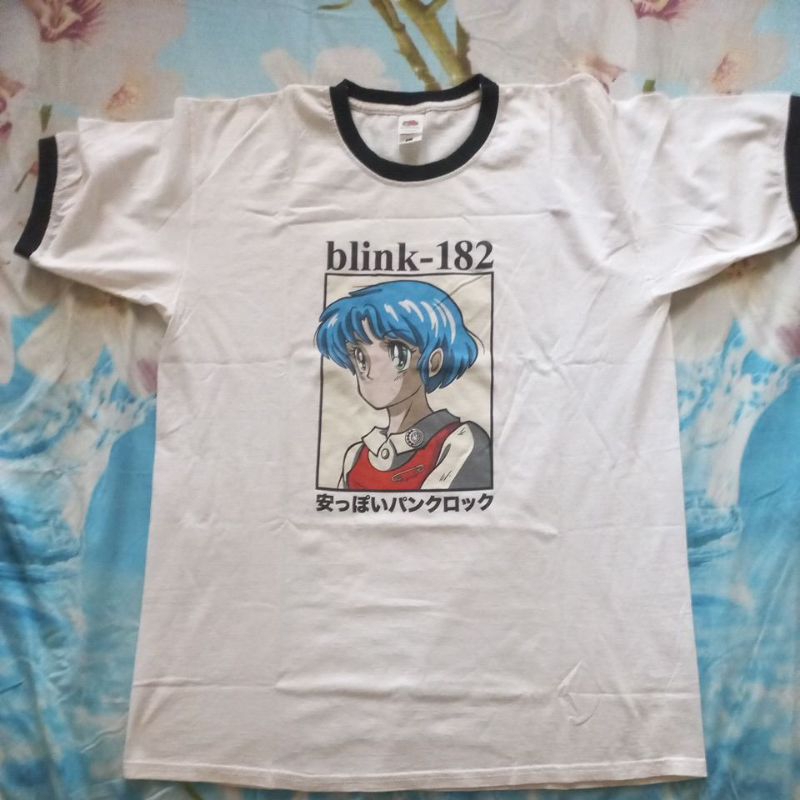 tshirt blink 182 anime ringer original