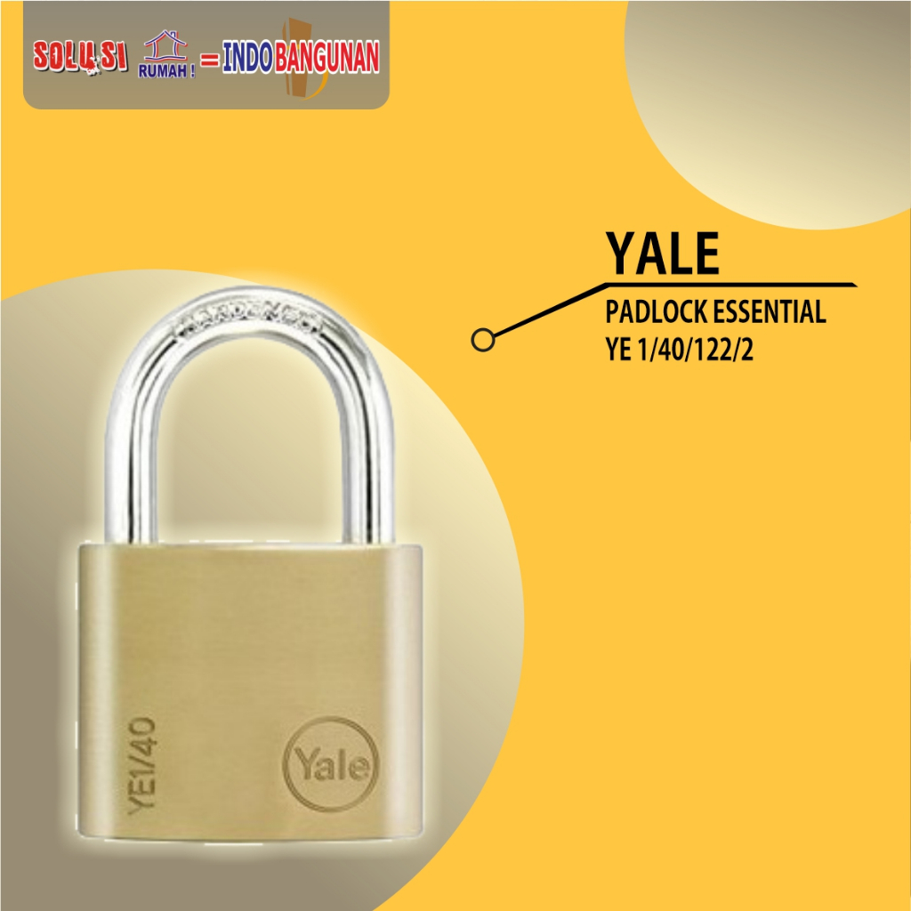 YALE - PADLOCK ESSENTIAL YE (PART 4)/ GEMBOK/ PADLOCK