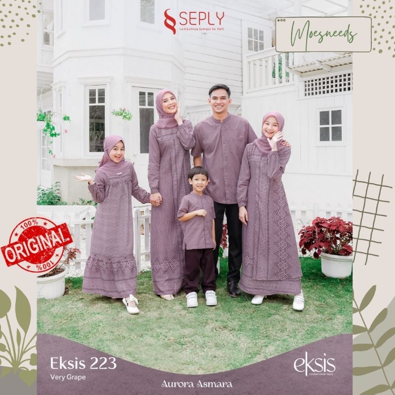 SEPLY Sarimbit Keluarga Eksis 223 Very Grape