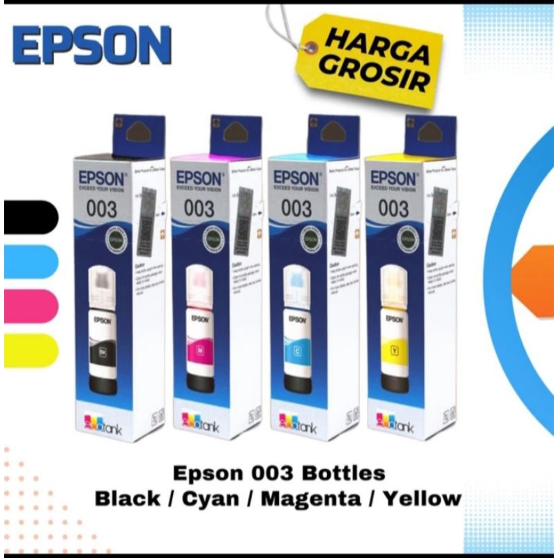 Tinta Epson 003 L1110 1Set Original