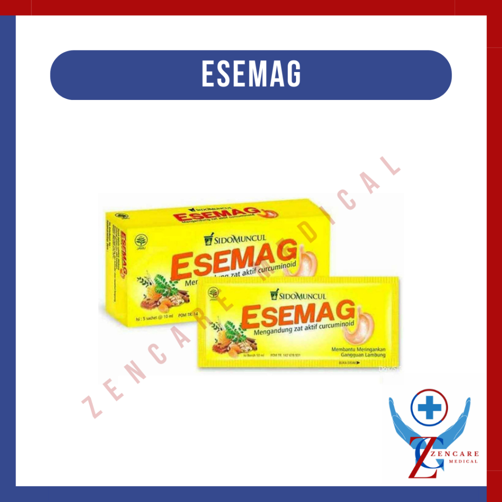 Esemag Cair Sidomuncul / Obat Maag Dan Meringankan Kembung