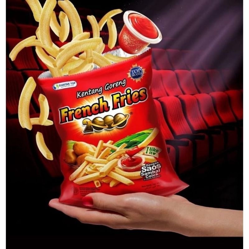 

French fries 1000 chiki snack kentang