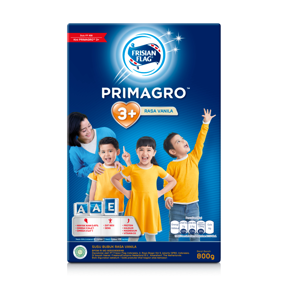 

Frisian Flag PRIMARGO 3+ rasa vanila 360 gram