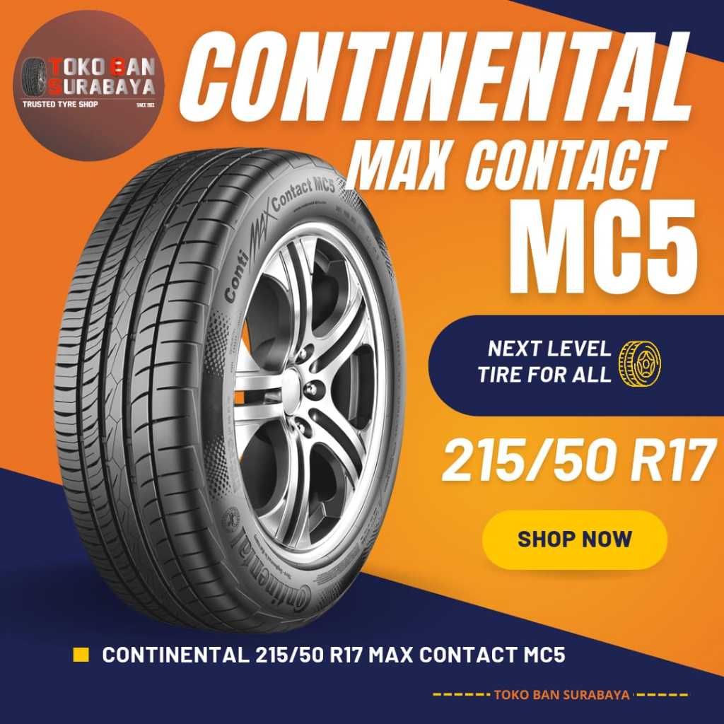 CONTINENTAL 215/50 R17 215/50R17 215/50/17 21550 R17 21550R17 R17 R 17 MC5