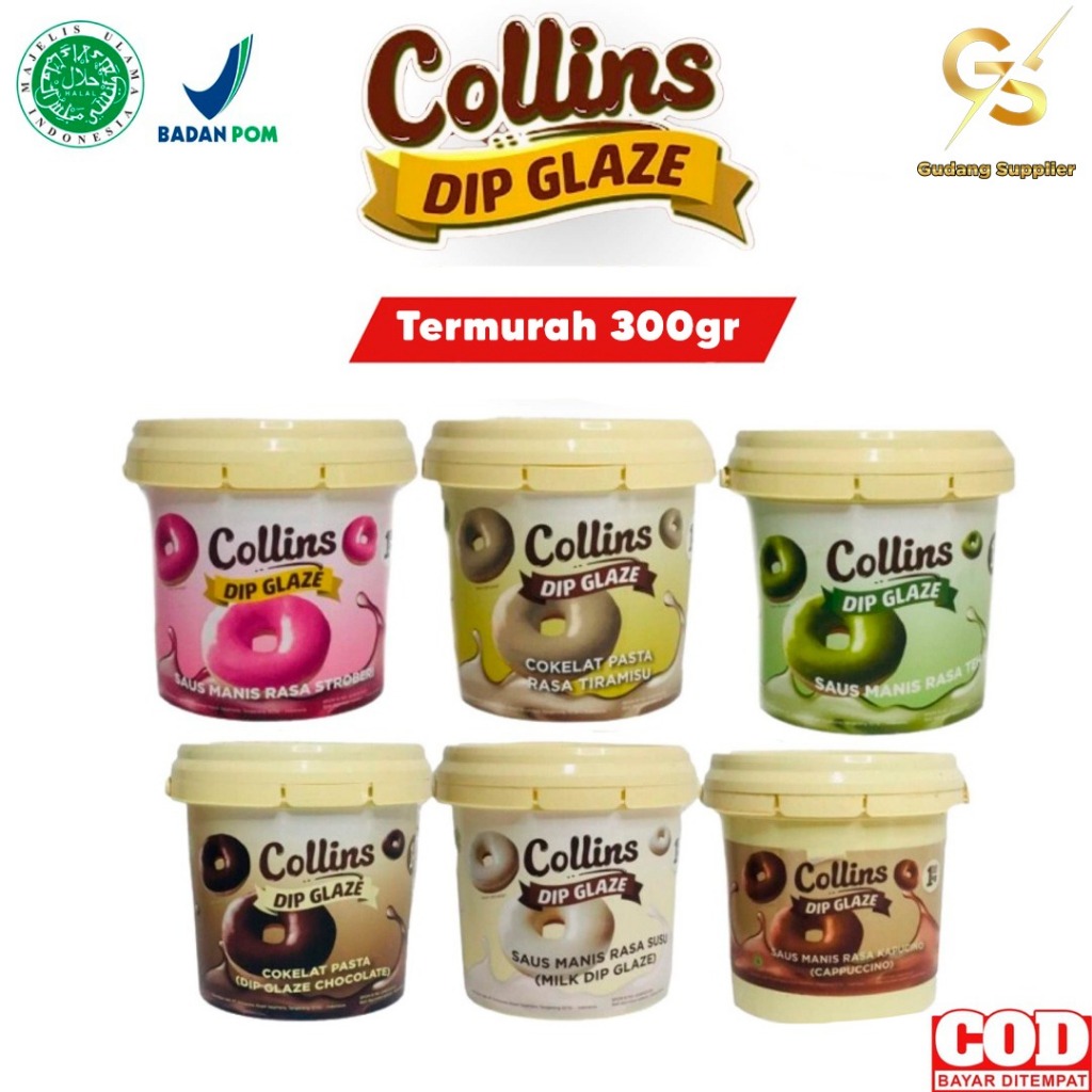 

Collins Dip Glaze - 300 gr (All Variant)