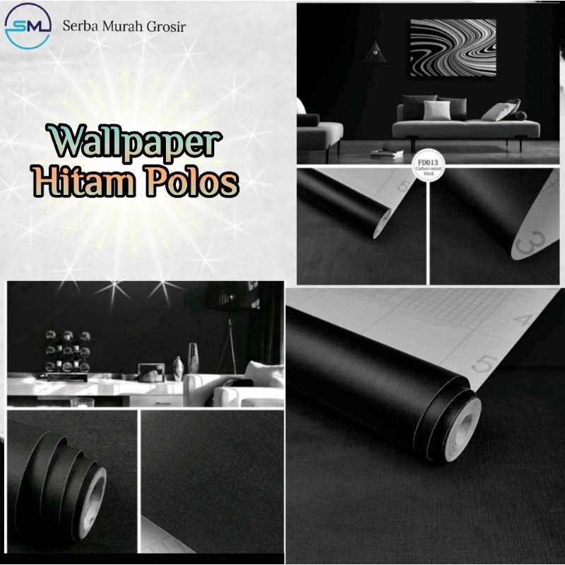 Wallpaper kamar tidur elegan dan mewah/Steaker dinding dapur polos