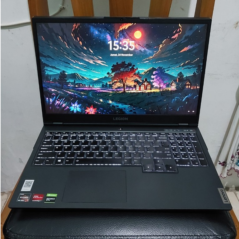 Lenovo Legion 5 Ryzen 7 4800H 16GB 512 SSD GTX 1650Ti Laptop Gaming