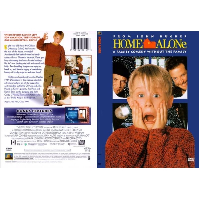 KASET DVD HOME ALONE