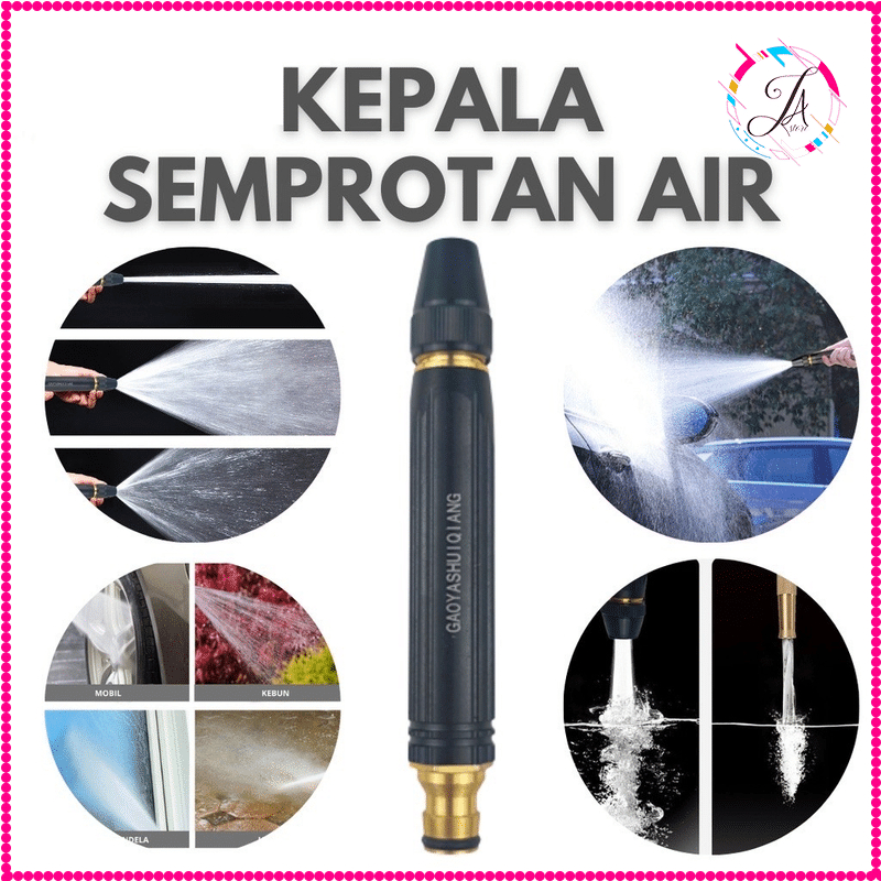 JA KRAN/KEPALA SEMPROTAN AIR CUCI MOTOR MOBIL TAMAN SERBAGUNA / SPRAY STEAM CAR