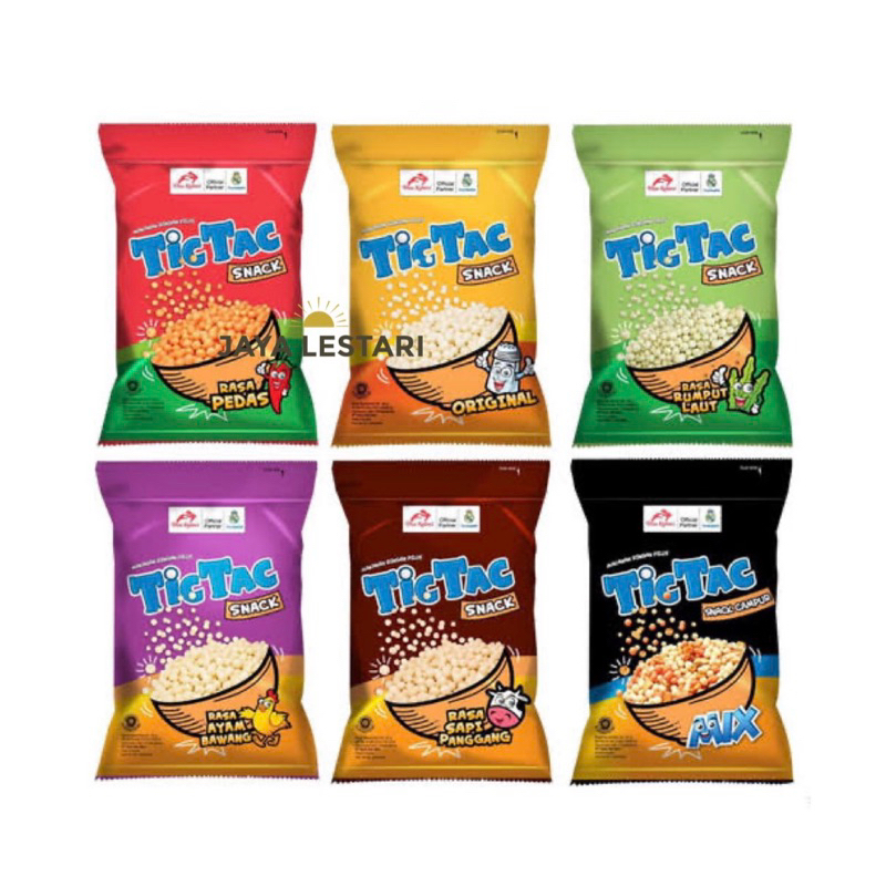 

Dua Kelinci Tic Tac Snack (80g) (5 Varian Rasa)