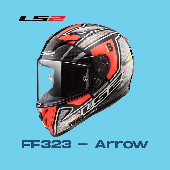 Helm LS2 FF323 Arrow C Evo Carbon Hector Barbera - XXL