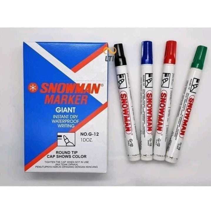 

Snowman Permanent Marker G-12