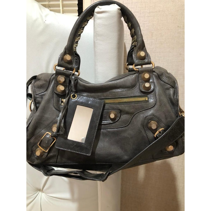 Preloved tas Balenciaga ori (lampo) Grey