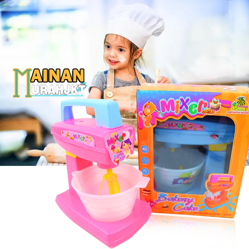 Promo Figureans Mainan Anak Murah Mini Mixer Bakery Cake Oct2410 Mainan Mixer Mini Pembuat Kue