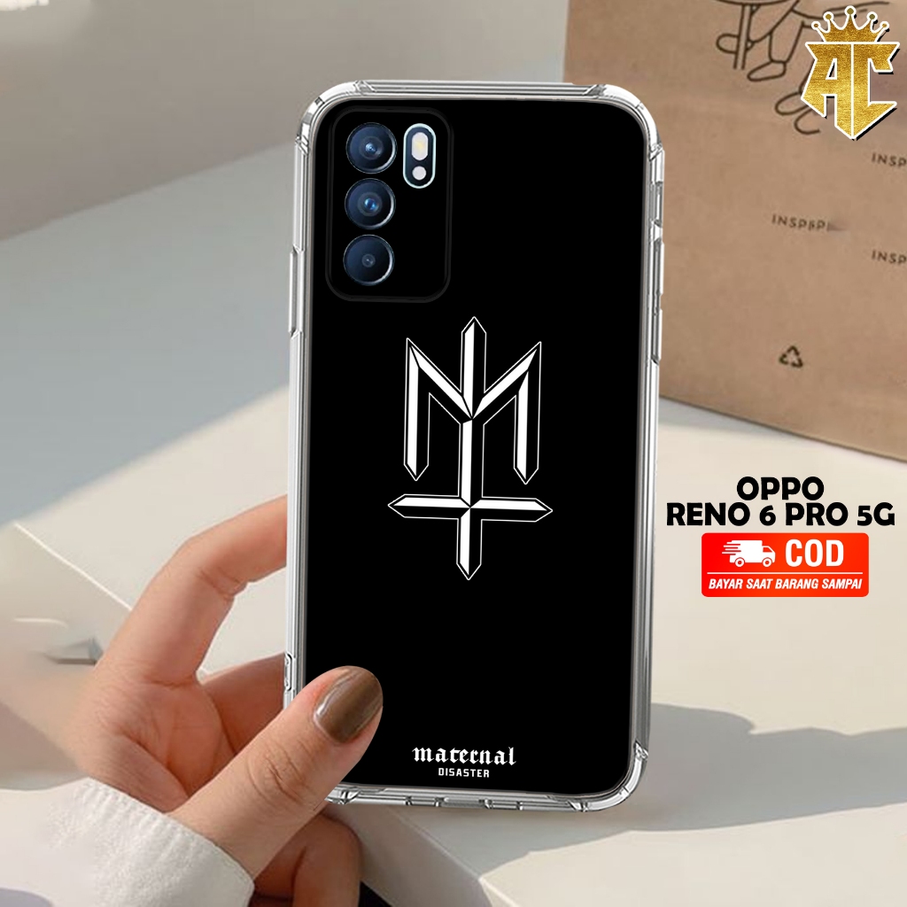 CASE OPPO RENO 6 PRO 5G - Casing OPPO RENO 6 PRO 5G Terbaru 2023 AERO STORE [ MOTIF 35 ] Silikon - C