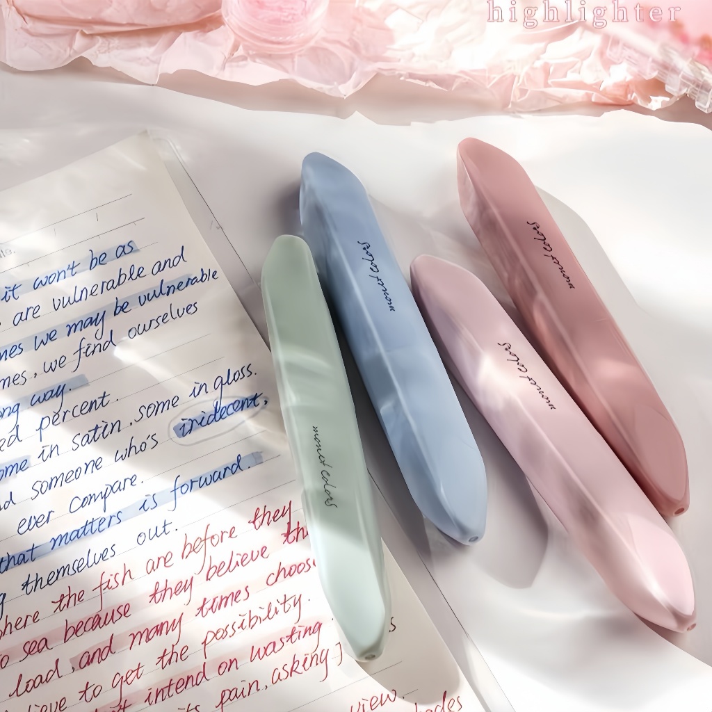 

4pcs/Box Soft Tip Stabilo/highlighter-YuanYuan Mall