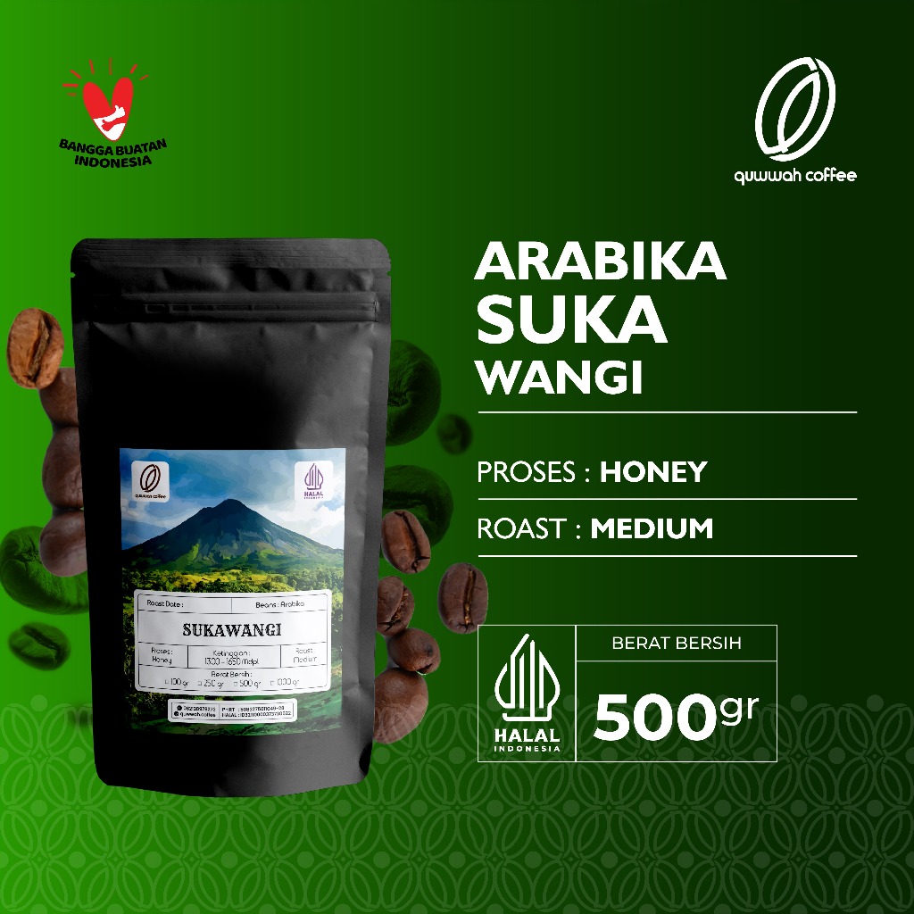 

Biji Kopi Bubuk Arabika Sukawangi Bogor Arabica Coffee Beans Single Origin Coffee Roast Bean Tubruk Espresso Dan Manual Brew 500 gram