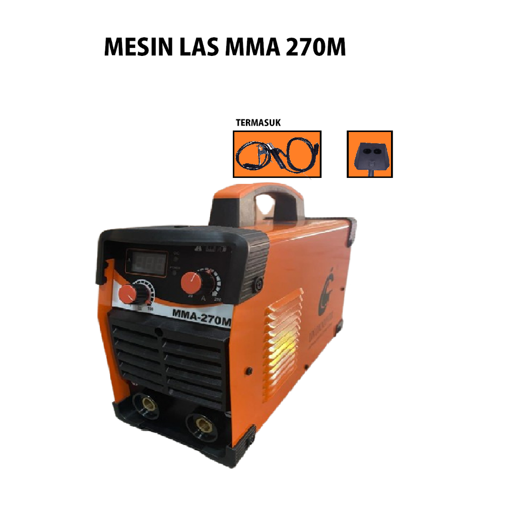 Mesin Las Listrik 270 A Travo Trafo las Inverter MMA 270A 900W serbaserbiperkakas