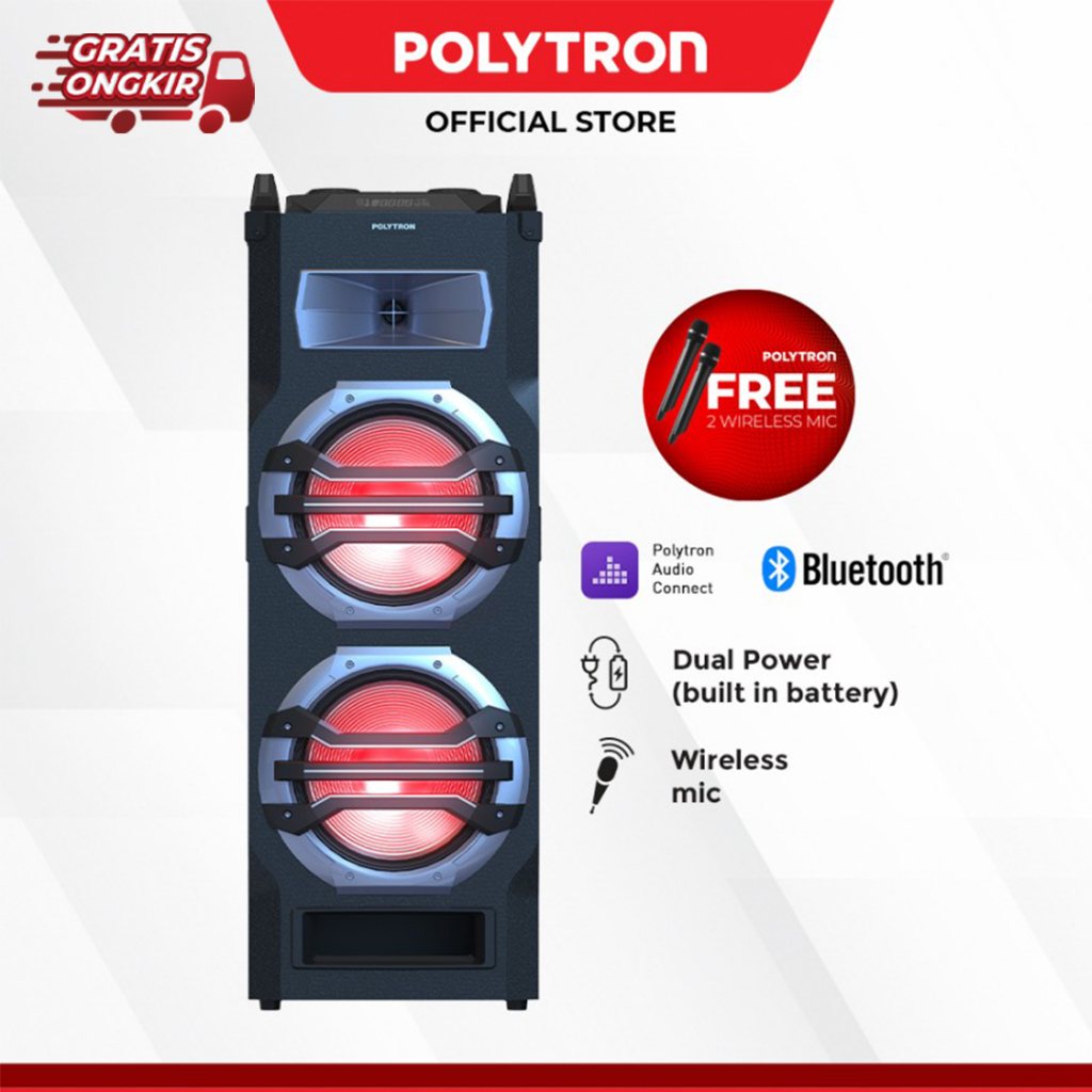 POLYTRON Portable Speaker PTS 12KF25