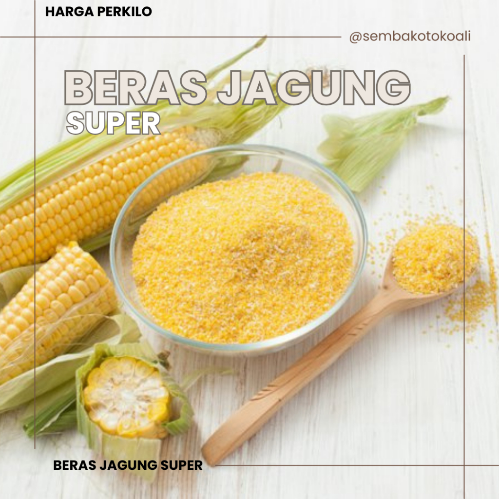 

Beras jagung super 1 kilogram beras diet kesehatan jagung alami