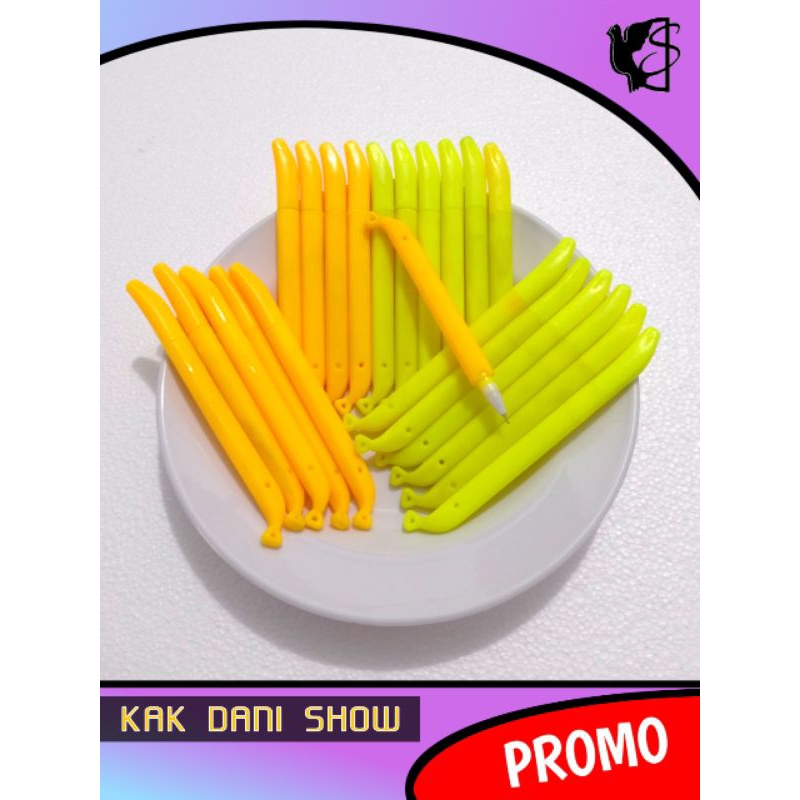 

pena bentuk pisang mix