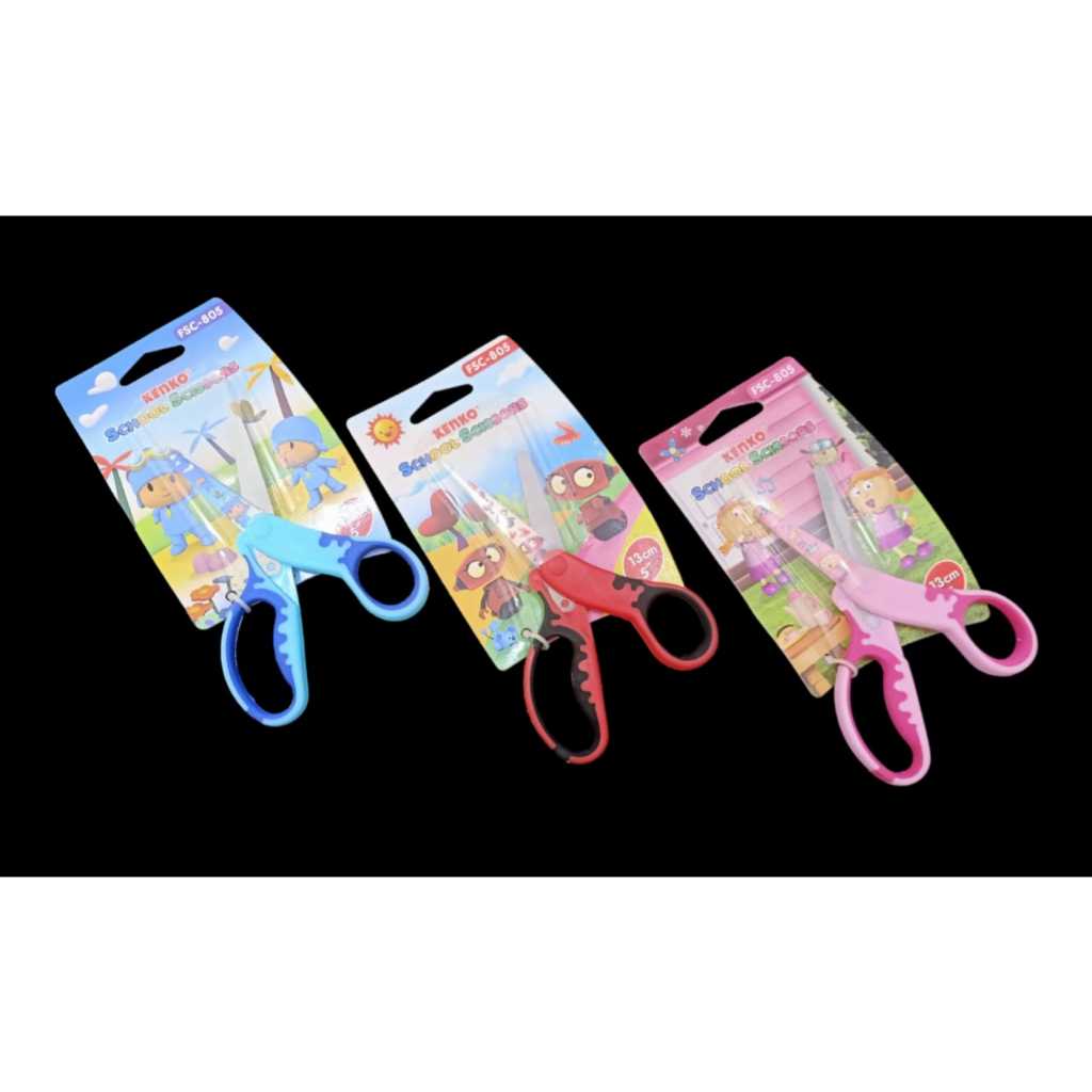 

GUNTING KERTAS / GUNTING SERBAGUNA MOTIF KARTUN (KENKO)