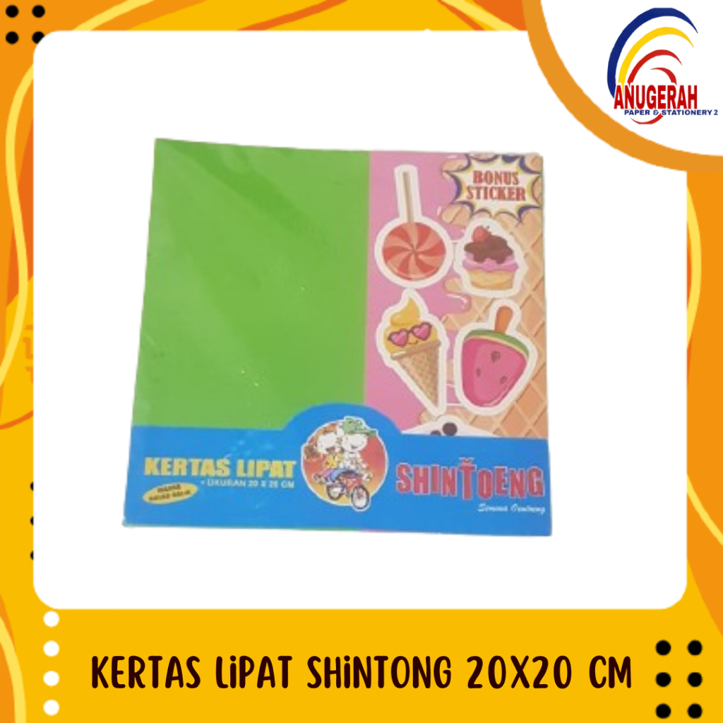 

KERTAS LIPAT SHINTONG 20 X20 (PCS)