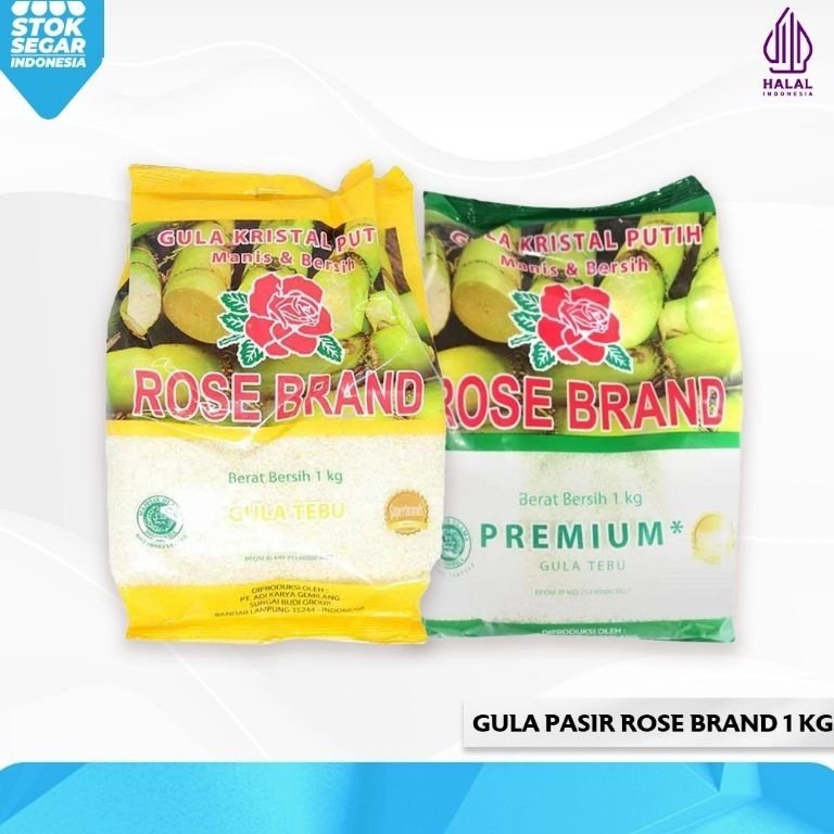 

[✲A42\] Gula Pasir Rose Brand 1 Kg Bring it back