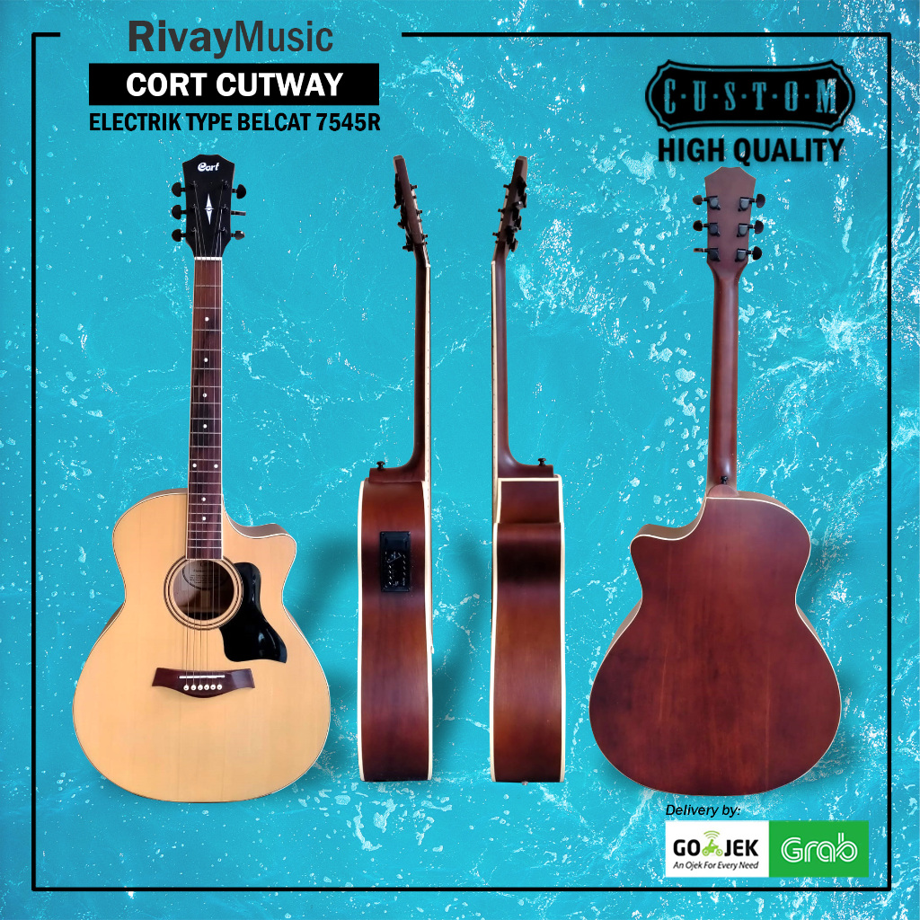 Gitar Akustik Elektrik Cort Limited Custom