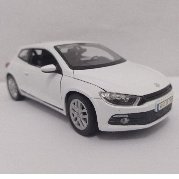 Diecast VW scirocco Welly skala 1:24 miniatur mobil sport mainan anak koleksi pajangan harga murah