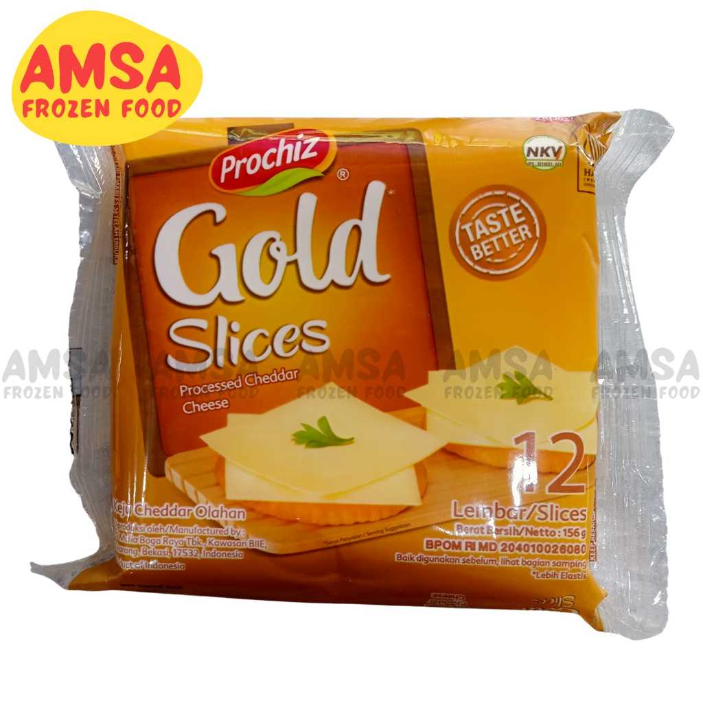 

Prochiz Gold Slice isi 12 Slice / Keju Slice