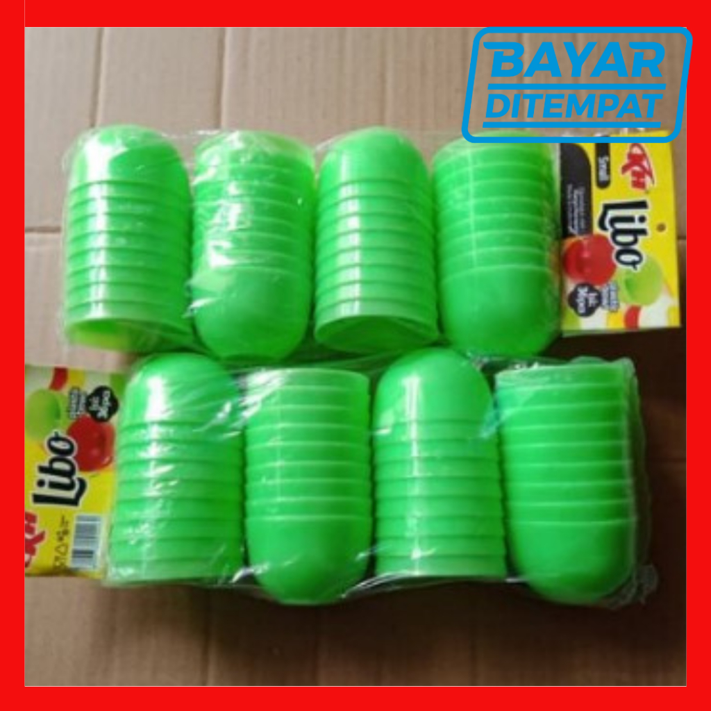 [12PCS] CETAKAN KUE TALAM HIJAU KUE MANGKOK | KUE CUCING KUE APEM PLASTIK | KECIL | BESAR KH LIBO | 