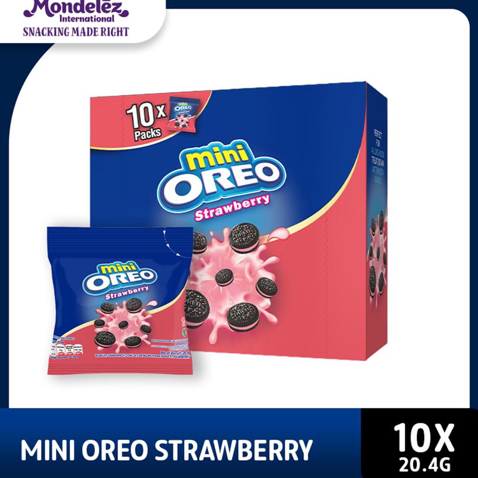 

Terk!!ni Mini Oreo Strawberry Pcs 20.4g Untuk Traveling X10 Diminati