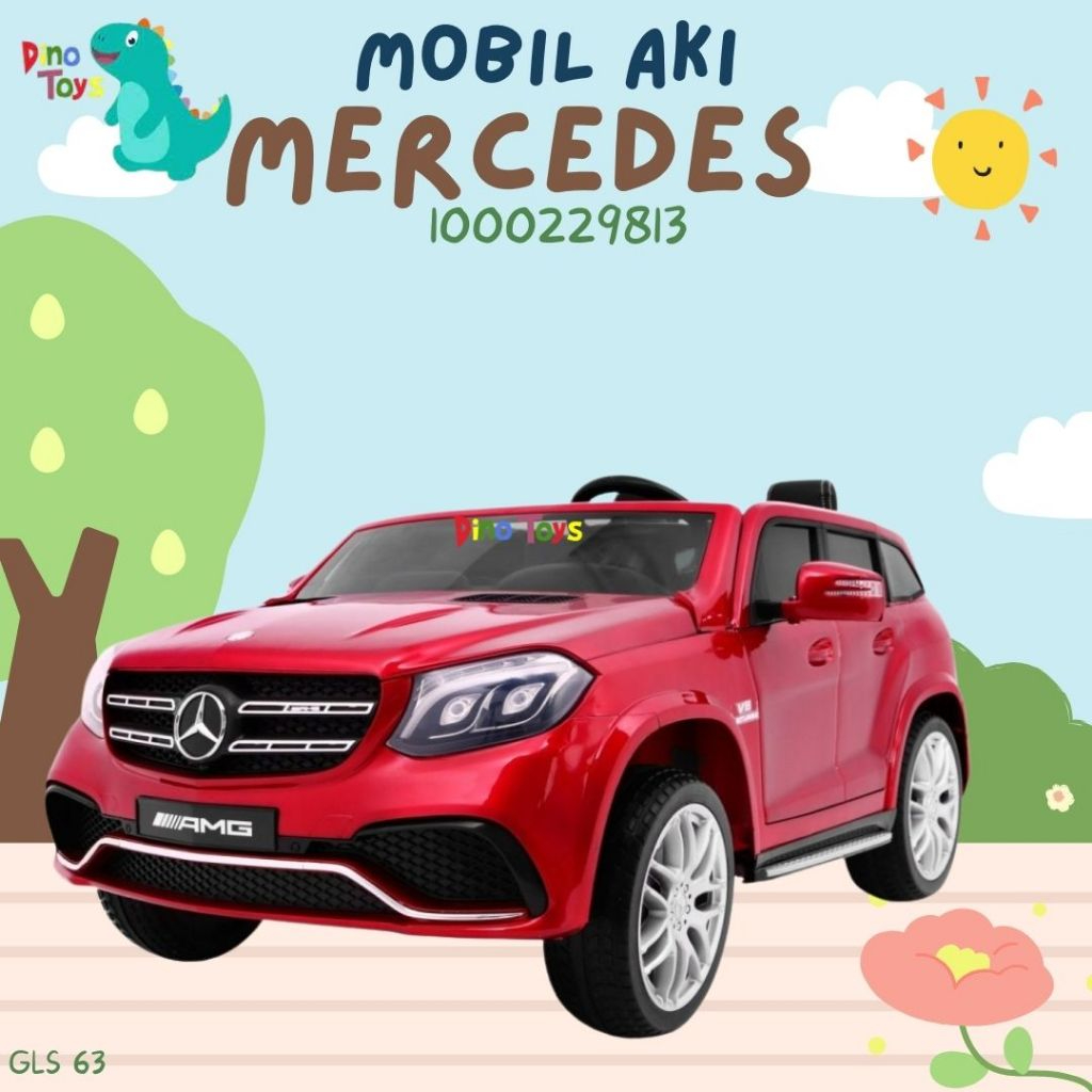 MOBIL AKI ANAK MERCEDES BENZ AMG GLS 63 (NKYZ-038C) LICENSED DINO TOYS UNGARAN