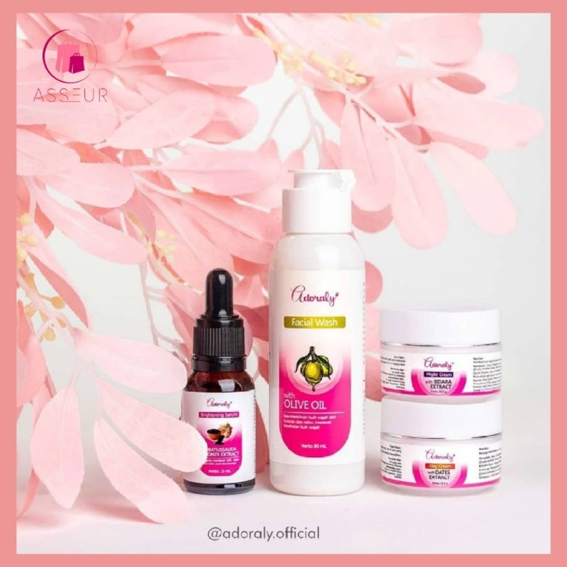 Adoraly Skincare 100% Asli Adoraly skincare Original skincare paling glow aman untuk Busui