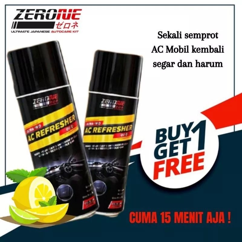 ZERONE AC REFRESHER - Zerone Pembersih AC / Penyegar & Pembersih AC Mobil / Zerone Parfume Mobil