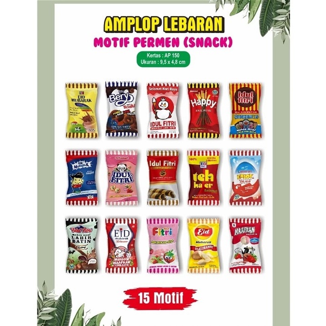 

Amplop Lebaran Permen Seri Snack