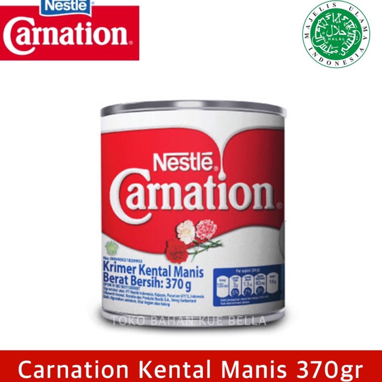 

[☪P38➤] Nestle CARNATION 370gr - Susu Krimer Kental Manis Big Sale