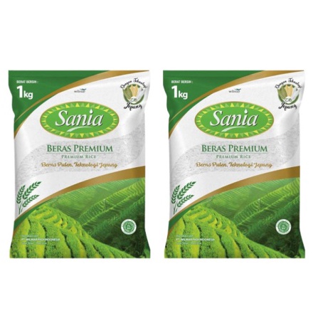 

HYQD6419 Terbaru Sania Beras Premium 2 x 1 kg